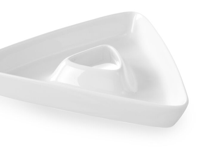 Assiette triangulaire - professionnel professionnel de qualité