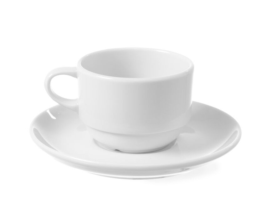 Soucoupe pour tasse à café et cappuccino,  ,  ⌀145mm - cuisine professionnel, vue détaillée