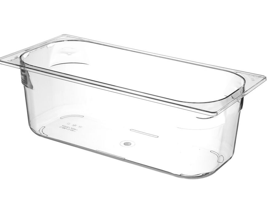 Bac à glace polycarbonate,  ,  ,  Transparent - cuisine professionnel de qualité