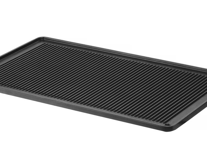 Plaque à griller rainurée ,  ,  1/1 - cuisine professionnel de qualité