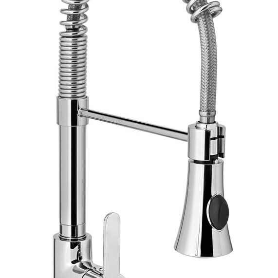 Robinet douchette,  extensible - cuisine professionnel de qualité