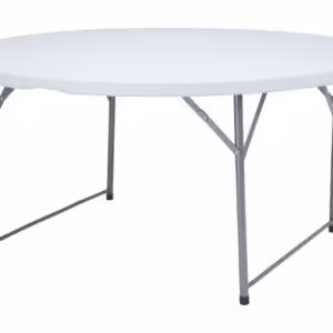 Table de buffet rond pliable,  AmerBox,  ⌀1500x(H)740mm - cuisine professionnel de qualité
