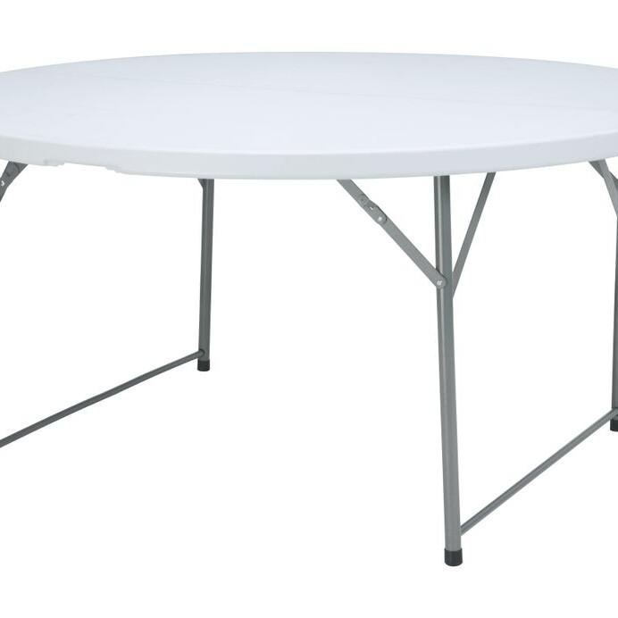 Table de buffet rond pliable,  AmerBox,  ⌀1500x(H)740mm - cuisine professionnel de qualité