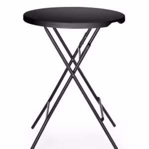 Mange-debout ,  AmerBox,  Noir,  ⌀800x(H)1100mm - restauration professionnel de qualité