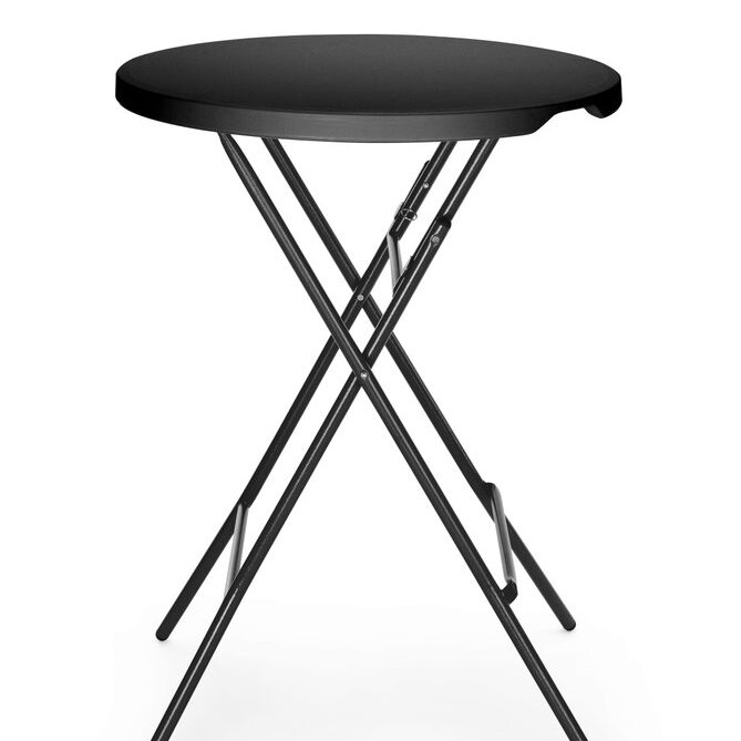 Mange-debout ,  AmerBox,  Noir,  ⌀800x(H)1100mm - restauration professionnel de qualité
