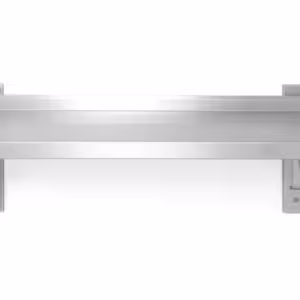 Étagère murale réglable,  simple,  avec 2 supports - restauration professionnel de qualité
