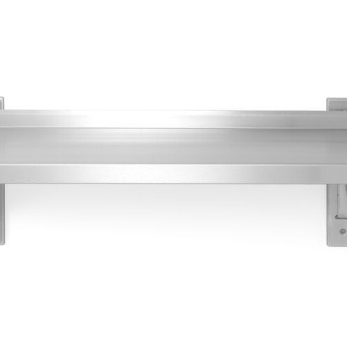 Étagère murale réglable,  simple,  avec 2 supports - restauration professionnel de qualité