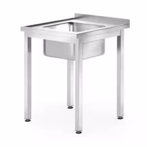 Table d'évier - vissée,  profondeur 600 mm,  ,  Profi L... - professionnel professionnel de qualité