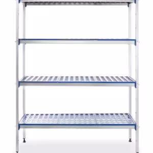 Rayonnage de stockage en aluminium - cuisine professionnel de qualité