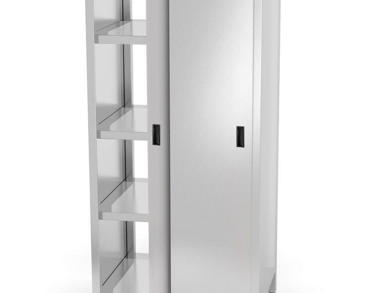 Placard passe-plats avec portes coulissantes - vissé, ,... - cuisine professionnel de qualité