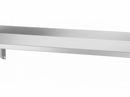 Étagère murale avec 2 supports - équipement professionnel de qualité