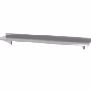 Étagère murale avec 2 supports - cuisine professionnel de qualité