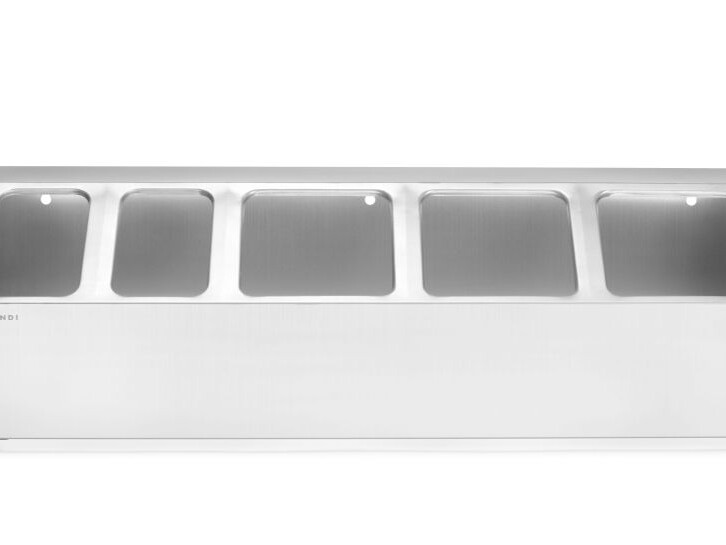 Support pour bacs gastronormes,  ,  5 compartiments - professionnel professionnel de qualité