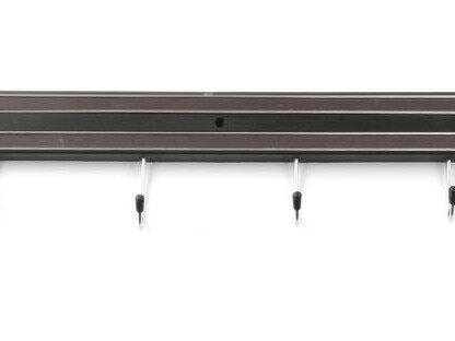 Support magnétique pour couteaux,  ,  6 crochets,  (L)620mm - professionnel professionnel de qualité
