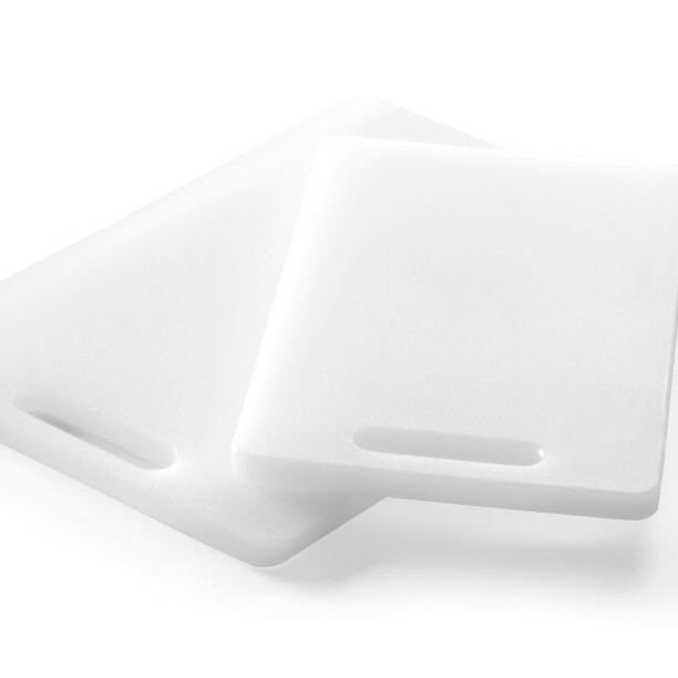 Planche à découper avec poignée,  ,  Blanc,  250x150mm - professionnel professionnel de qualité