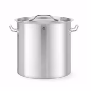 Casserole haute - avec couvercle, HENDI, Budget Line, 21L, ⌀300x(H)300mm