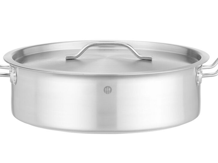 Faitout avec couvercle, , 15, ⌀380x(H)139mm - équipement professionnel de qualité