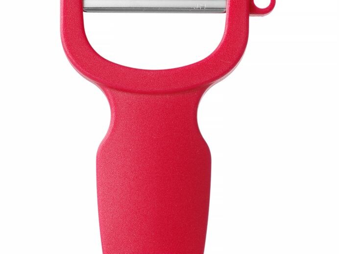 Éplucheur horizontal universel ,  ,  Rouge,  (L)110mm - équipement professionnel de qualité