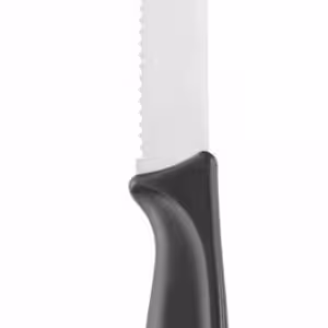 Couteau à steak,  dentelé,  ,  Noir,  (L)227mm - cuisine professionnel de qualité
