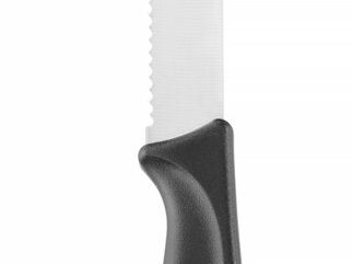 Couteau à steak,  dentelé,  ,  Noir,  (L)227mm - cuisine professionnel de qualité