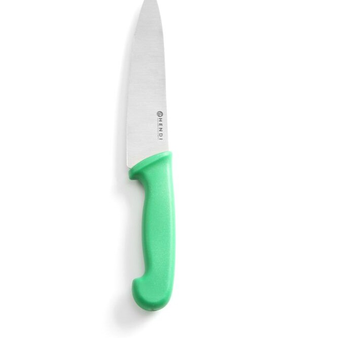 Couteau chef,  ,  Vert,  (L)320mm - restauration professionnel de qualité