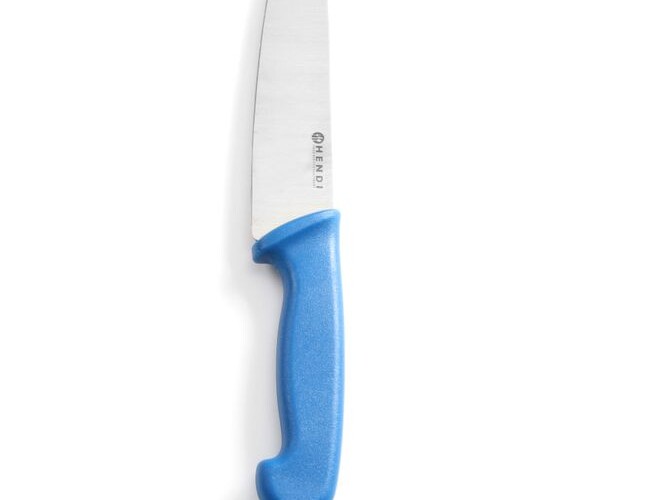 Couteau chef,  ,  Bleu,  (L)320mm - équipement professionnel de qualité