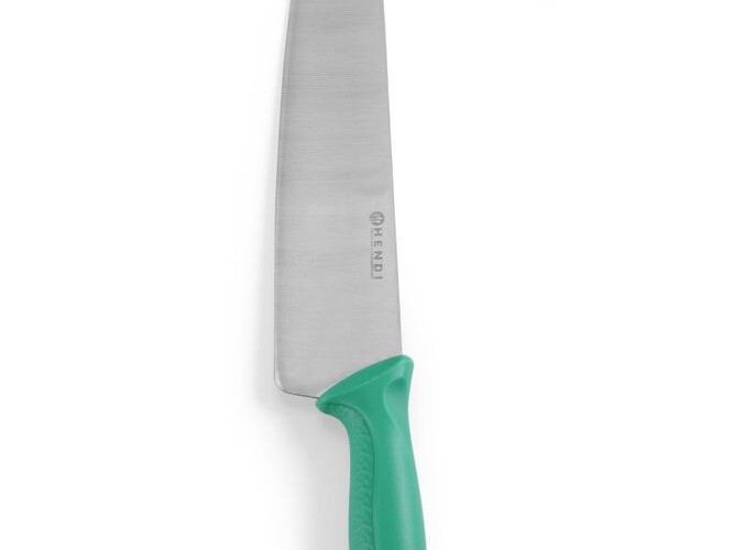 Couteau chef, , Vert, (L)385mm - équipement professionnel de qualité