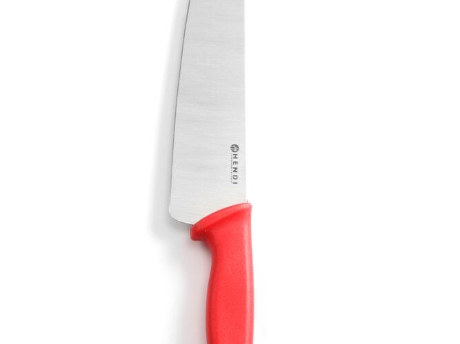 Couteau chef, , Rouge, (L)385mm - restauration professionnel de qualité