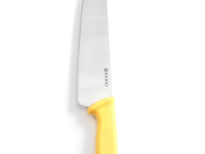 Couteau chef, , Jaune, (L)385mm - cuisine professionnel de qualité
