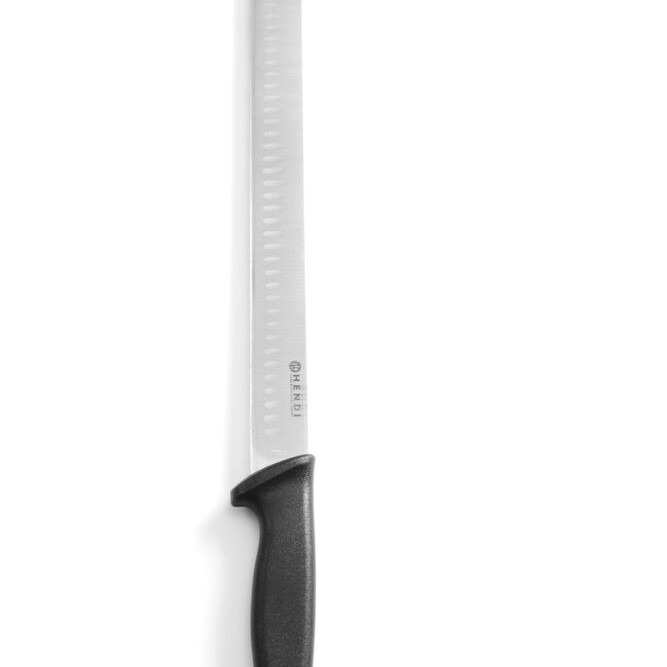 Couteau à jambon et saumon,  ,  Noir,  (L)490mm - cuisine professionnel de qualité