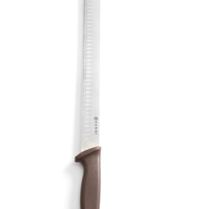 Couteau à jambon et saumon,  ,  Brun,  (L)490mm - restauration professionnel de qualité