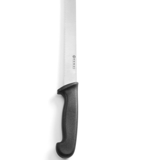 Couteau à pain,  ,  Noir,  (L)380mm - cuisine professionnel de qualité