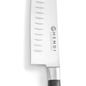 Couteau Santoku,  ,  Profi Line,  Alvéolé,  Noir,  (L)3... - professionnel professionnel de qualité