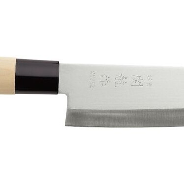 Couteau japonais Santoku,  ,  Bois clair,  (L)290mm - équipement professionnel de qualité