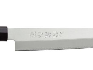 Couteau japonais Sashimi, , Bois clair, (L)335mm - cuisine professionnel de qualité