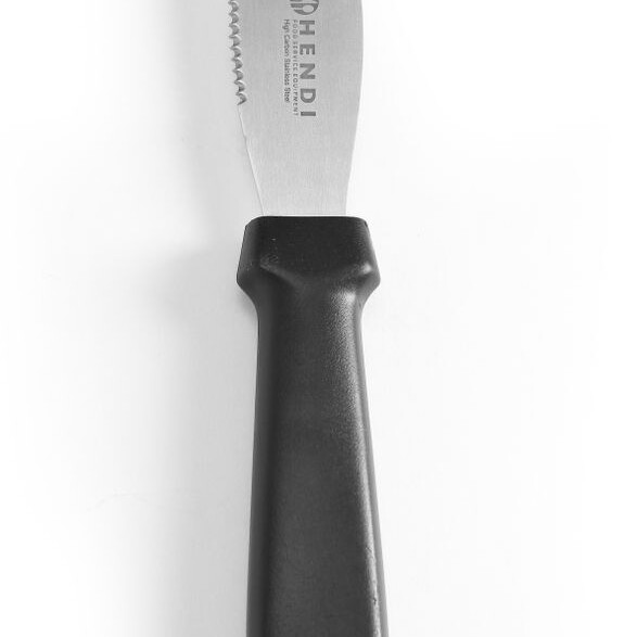 Couteau à beurre - cranté,  ,  Noir,  (L)210mm - professionnel professionnel de qualité