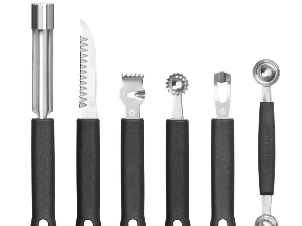 Trousse décoration - 6 pièces, , Noir - cuisine professionnel de qualité