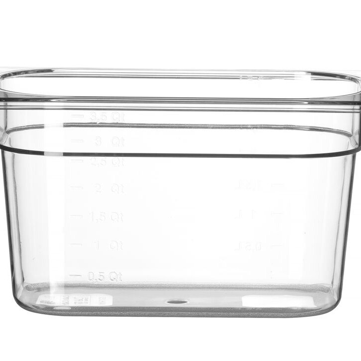 Bac Gastronorme 1/4,  ,  Profi Line,  1/4,  ,  Transparent - cuisine professionnel de qualité