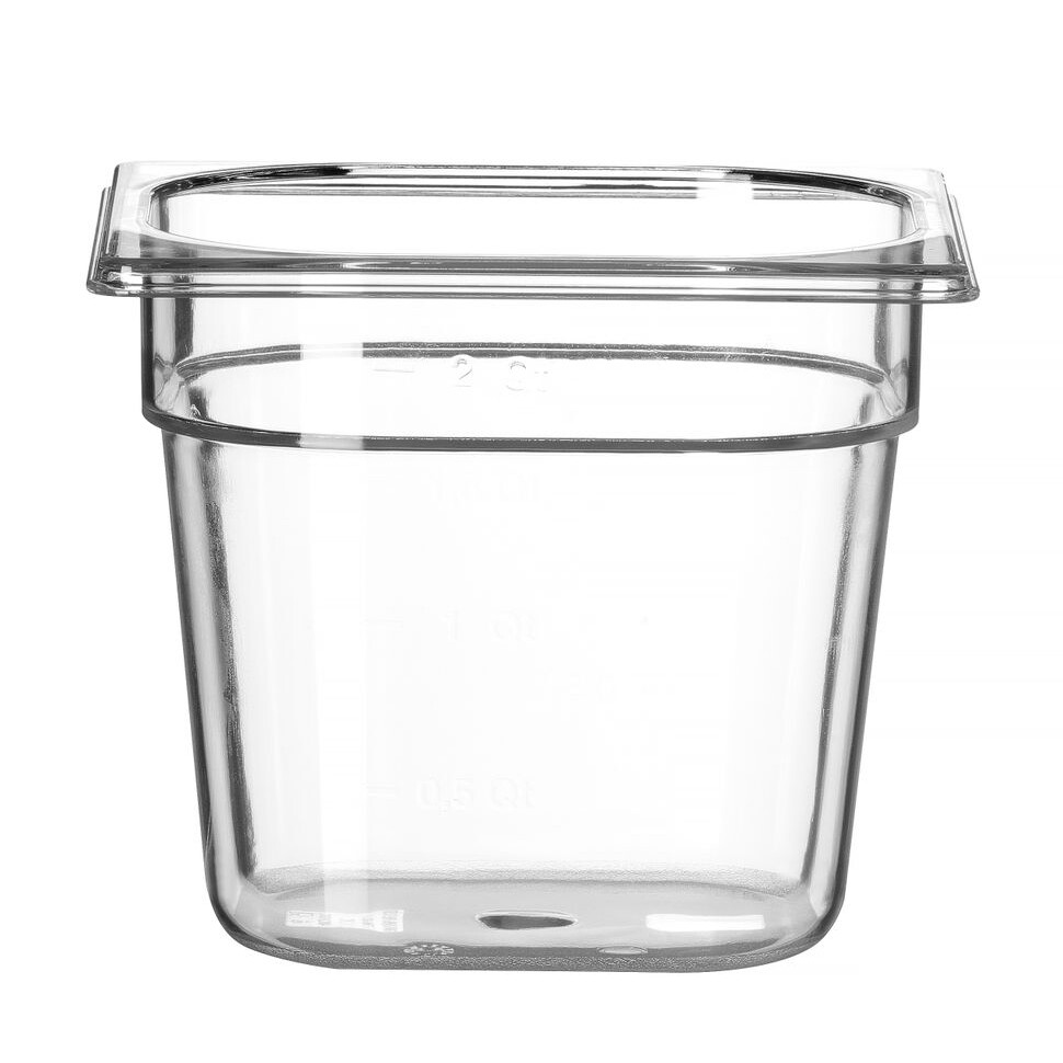 Bac Gastronorme 1/6,  ,  Profi Line,  1/6,  2,  Transparent - cuisine professionnel de qualité