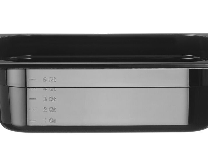 Bac gastronorme 1/2,  ,  Profi Line,  1/2,  6,  Noir - restauration professionnel de qualité