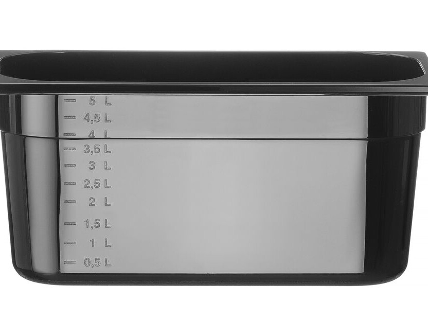 Bac gastronorme 1/3,  ,  Profi Line,  1/3,  5,  Noir - équipement professionnel de qualité