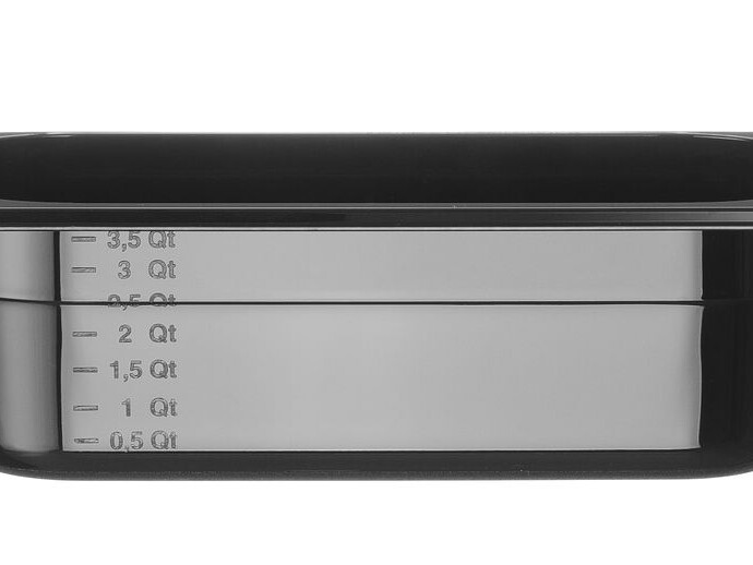 Bac gastronorme 1/3,  ,  Profi Line,  1/3,  ,  Noir - cuisine professionnel de qualité