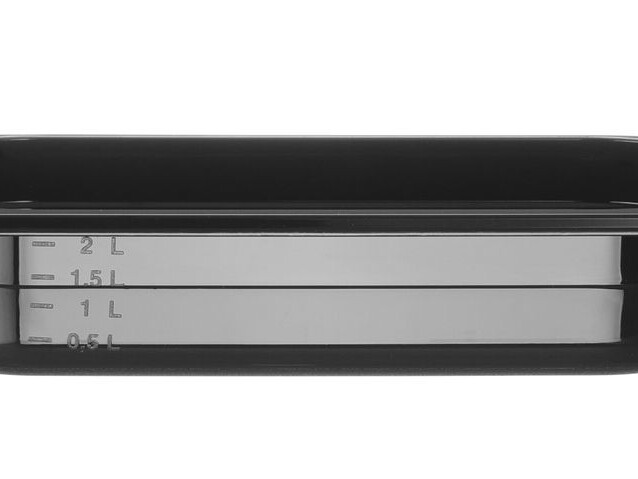 Bac gastronorme 1/3, , Profi Line, 1/3, 2, Noir - restauration professionnel de qualité