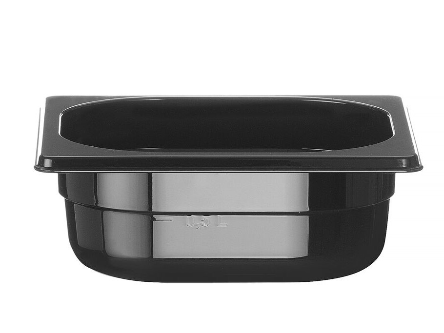 Bac gastronorme 1/6,  ,  Profi Line,  1/6,  ,  Noir - professionnel professionnel de qualité