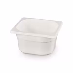 Bac gastronorme 1/6,  ,  1/6,  ,  Blanc - cuisine professionnel de qualité