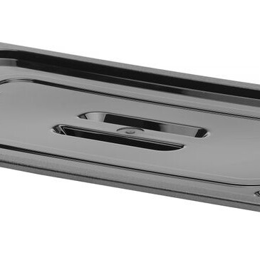 Couvercle gastronorme,  ,  1/1,  Noir,  530x325mm - équipement professionnel de qualité