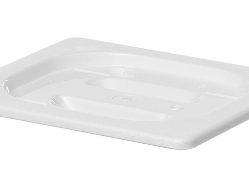 Couvercle gastronorme,  ,  1/6,  Blanc,  176x162mm - cuisine professionnel de qualité