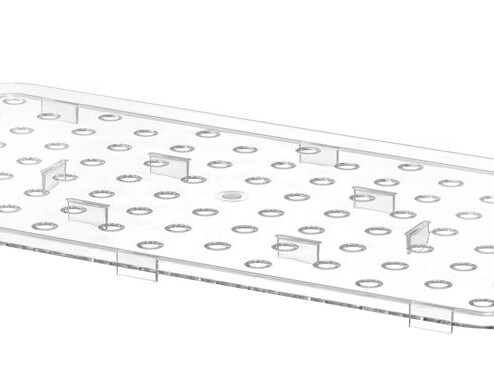 Egouttoir gastronorme,  ,  Profi Line,  1/1,  Transparent... - équipement professionnel de qualité
