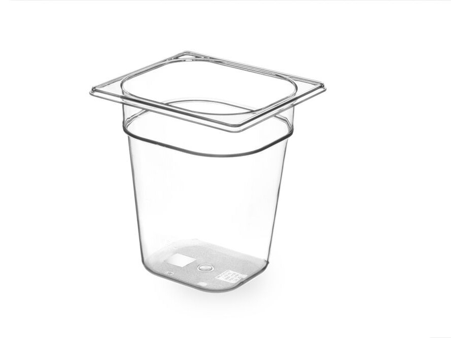 Bac Gastronorme 1/6,  ,  1/6,  3,  Transparent - restauration professionnel de qualité