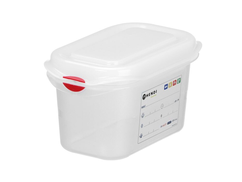 Bac 1/9 polypropylène, , 1/9, 0, Transparent - professionnel professionnel de qualité